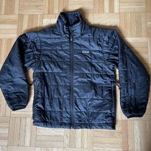Patagonia black Nano Puff kids’ jacket size XS (5-6)